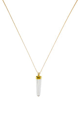 Optical Quartz Necklace