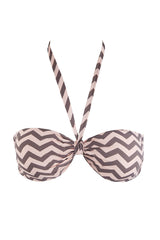 Reversible Pink & Gray Print|