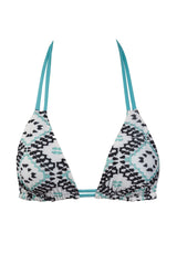 Reversible Turquoise / Print|