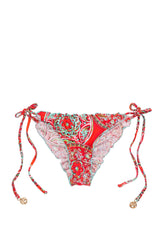 Multicolor Red Paisley|