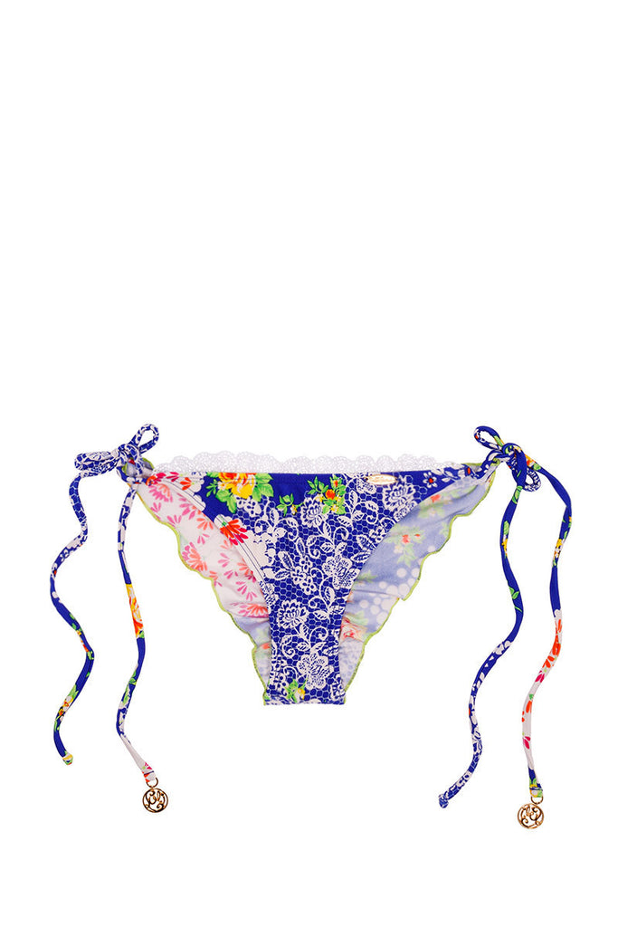 Multicolor Blue Paisley|
