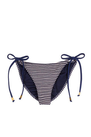 Ahoy Tie Side Bottom in Navy