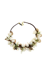 Flower Headpiece in Blue