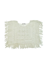 Cropped Poncho